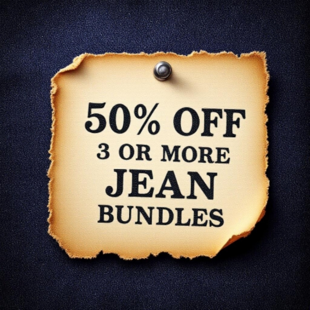 50% Off Jean Bundles
